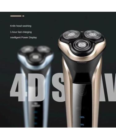 Head Shavers for Bald Men | Electric Shaver with LED Display & Fast Charging - Gold - Buy Online on GoSupps.com