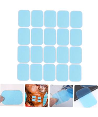 Plafope Hydrogel Patch - 60 Pieces Belly Trainer Pad Portable Fitness Care & Massage Gel Accessory - Buy Online on GoSupps.com
