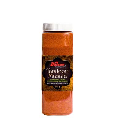 Kissan Tandoori Masala (No Artificial Colors No MSG) 665 g Quick & Easy Authentic Indian Spice Blend for Vegetarian & Non-Vegetarian Cooking