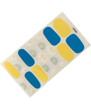 dijiusidy Nail Art Stickers Self-Adhesive Fingernail Decal with Strap Glue DIY Art Decor Full Cover Manicure Kits for Women Girls YMX201 - Buy Online on GoSupps.com