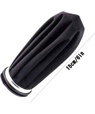 Ice Pack | Instant Waterproof Ice Cold Compress Ice Pack for Hip Shoulder Knee Back Heat and Cold Bag for Swelling Bruises Rossev Black 6 Inches - Buy Online on GoSupps.com