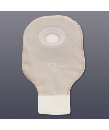 Premier Drainable Pouch Pre-Sized Convex Flextend skin Barrier with Tape Transparent Standard Stoma 2" 5/Bx HOL8619
