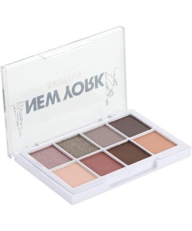 Collection Cosmetics Intensely Pigmented Eye Shadow Palette - 8 Matte and Metallic Shades - New York Skyline - Buy Online on GoSupps.com