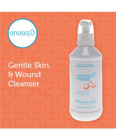 Anasept Antimicrobial Skin and Wound Cleanser 8 oz. - Hospital Grade Healing Spray - Buy Online on GoSupps.com