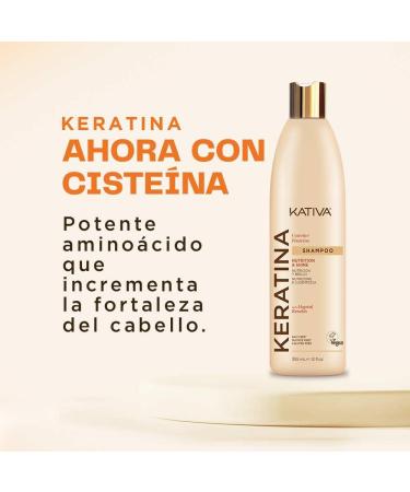 Kativa K ratine Shampoo 500 ml. - Buy Online on GoSupps.com
