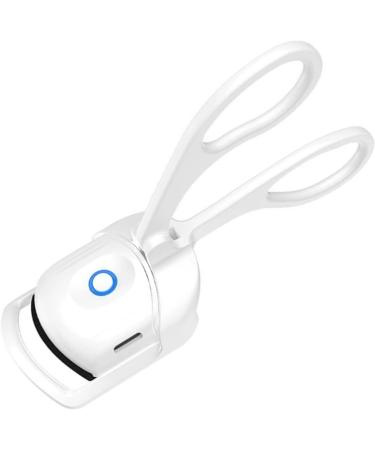 Verdant Touch Heating Eyelash Curler Heated Eyelash Curler with 2 Temperature Controls USB Charging 30 Seconds Heat Portable Lash Curler for Home White - Buy Online on GoSupps.com