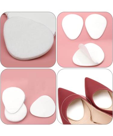 FOMIYES 12 Pairs Forefoot Pads & Heel Inserts - Silicone Ball of Foot Cushions for High Heels - Comfortable Foot Pads for Women - Adhesive & Soft White Insoles - Buy Online on GoSupps.com