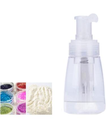 Lawnrden Powder Spray Bottle Dispenser Powder Cosmetics Refillable Bottle Empty Dismountable with Locking Nozzle for Travel Transparent Travel Powder Bottle - Buy Online on GoSupps.com