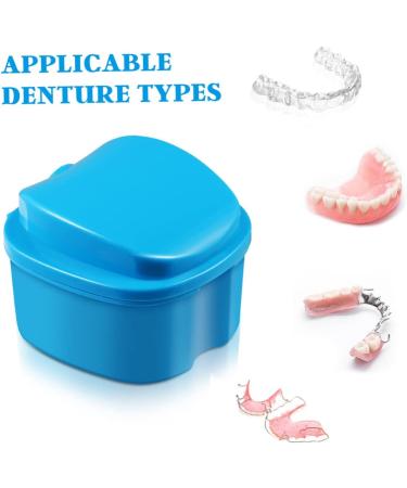 Minkissy Pink Plastic Tooth Box Set - 2 Ventilated Retainer Cases for Prosthesis - International Shipping Available - Buy Online on GoSupps.com