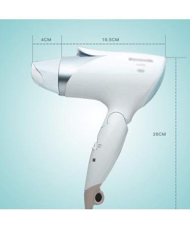 ADITAM Blue Hair Dryer Negative Ion Constant Temperature Hot and Cold Wind Compact Travel Hair Dryer Double The Comfort - Buy Online on GoSupps.com