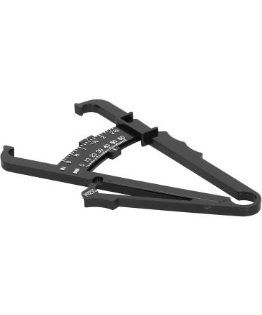 Skinfold Caliper - Accurate Body Fat Measurement Tool | Corrosion-Resistant Black Metric Caliper for International Shipping - Buy Online on GoSupps.com