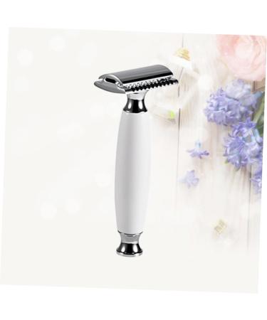 Angoily Stainless Steel Double Safety Razor for Men | Manual Shaving & Facial Grooming - Buy Online on GoSupps.com
