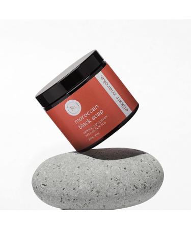  eliksir maroka Moroccan Black Soap Black Soap 200g | 100% Olive Detoxifying Scrub Hammam Ritual For Face and Body - Buy Online on GoSupps.com
