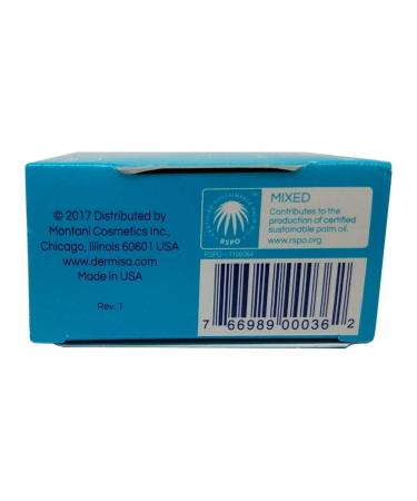 Buy Dermisa Charcoal Bar - Natural Cleansing with Activated Charcoal Coconut Oil & Shea Butter | Paraben-Free | 3 OZ (1-Pack) - International Shipping Available - Buy Online on GoSupps.com