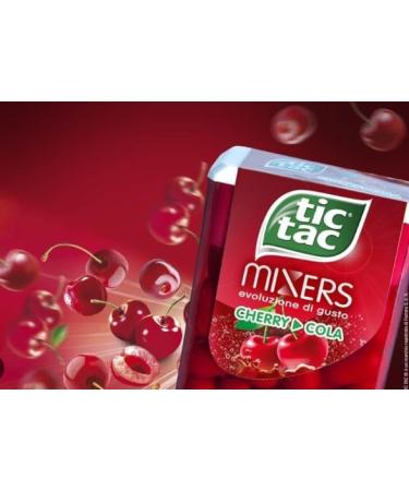 Tic Tac Mixers Cherry Cola (Cherry Cola) 24 Count Clean And Fresh Delicious And Tasty - Buy Online on GoSupps.com