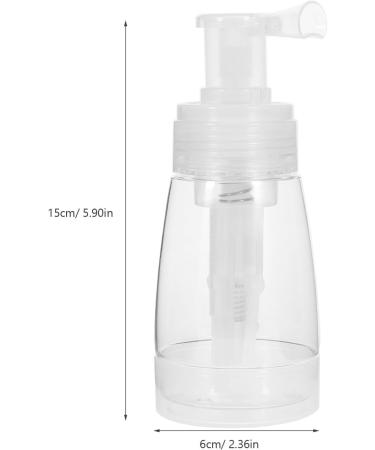 Ipetboom Powder Spray Bottle - 180ml Talc Applicator for Dry Shampoo Hair Care Cleaning & Misting - Buy Online on GoSupps.com