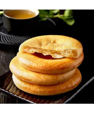 Chinese Specialty Wife Cookie Wife Cakes Instant Breakfast Bread Crispy pastry Traditional Dim Sum Biscuits Chinese Special Snack Food Rice cake Delicious leisure snacks Dessert (10pack) - Buy Online on GoSupps.com