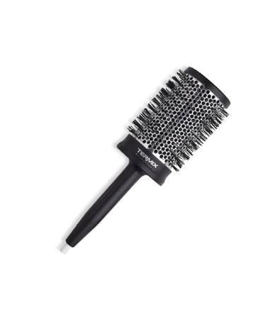 Termix professional hairbrush.Thermal round hair brush with aluminum tube to store the heat and shorten the drying time.Color: Black.Diameter: 60 cm (1 pack)