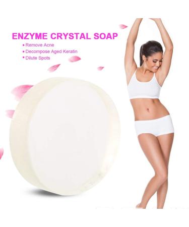 Crystal Whitening Bar Soap Deodorant Bar Soap for Man & Woman Moisturizing Natural Organic Ingredients - Buy Online on GoSupps.com