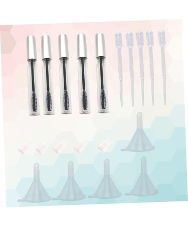 TOVINANNA 20 Pcs Empty Mascara Tube Empty Lash Tube Pipet Travel Mascara Tube Funnel Lip Gloss Tube Printable - Buy Online on GoSupps.com