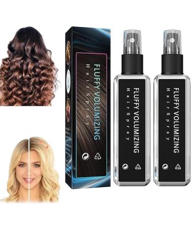 Natural Plant Protein Hair Thickening Spray Hair Styling Spray Natural Hair Thicken Spray Volumizer Hair Spray 2pcs