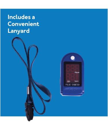 Roscoe Medical Finger Pulse Oximeter - Pediatric and Adult Oxygen Saturation Monitor for Sports and Aviation Use - Buy Online on GoSupps.com