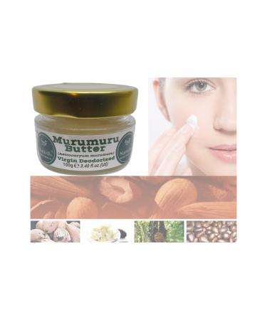 Nativilis Murumuru Butter - Virgin Deodorized Skin & Hair Moisturizer | Amazonian Rainforest Collection | Non-Comedogenic Less Frizz Copaiba Benefits - Buy Online on GoSupps.com
