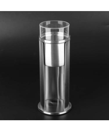 Fdit Cotton Swabs Holder | Stainless Steel Makeup Organizer Box | 2 Set Detachable Design for Cotton Swabs & Pads | Desktop Decoration - Buy Online on GoSupps.com