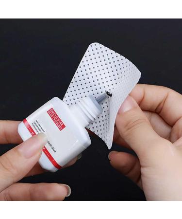 600 pcs Eyelash Glue Cleaning Cotton Pads | Non-Woven Cloths for Eyelash Extensions & Nail Art Gel Removal - International Shipping - Buy Online on GoSupps.com