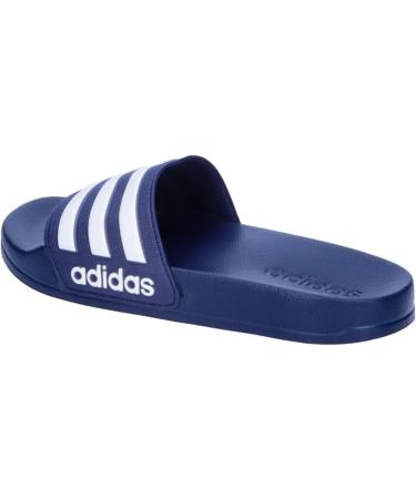 Adidas Unisex Kinder Adilette Shower Slides - Dark Blue/Cloud White - EU Size 39 1/3 | International Shipping Available - Buy Online on GoSupps.com