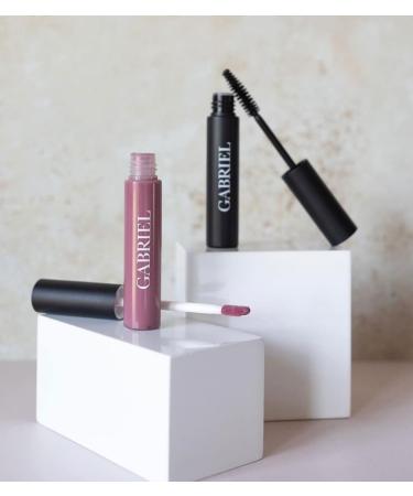 Gabriel Cosmetics Mascara (Black Brown) - Natural, Paraben-Free, Vegan, Gluten-Free | Cruelty-Free, Non-GMO | Volumizing, Water-Resistant Formula - 0.25 Fl Oz - Buy Online on GoSupps.com