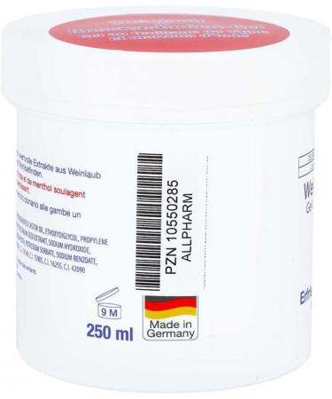 Premium Wine Leaves & Horse Chestnut Gel for Health | International Shipping Available - Buy Online on GoSupps.com
