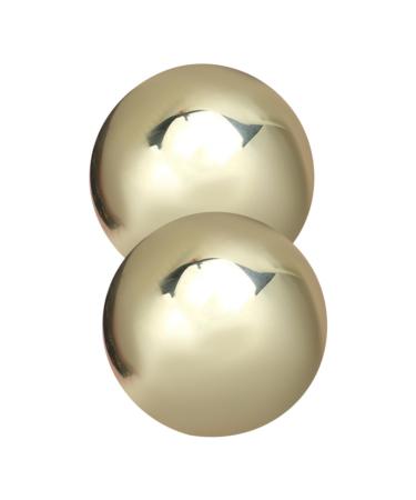 Yardwe 1 pair of fitness balls for the hand practical balls Hand training ball Massage balls for the palms Massage balls for hand exercises body massage ball sport the ball roll brass