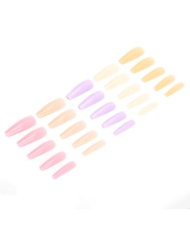 Colorful ABS Fake Nail Tips - Easy to Trim for Home Use | International Shipping - Buy Online on GoSupps.com