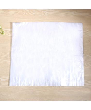 HOMSFOU Disposable Foot Tub Liners Thick Foot Soaking Bags for Spa Pedicure 80pcs (65x55cm) White - Buy Online on GoSupps.com