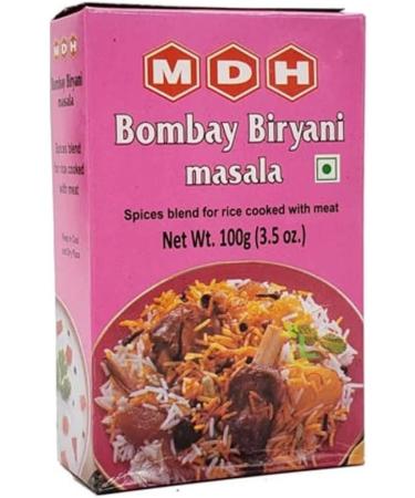 MDH Biryani Bombay Masala 100g - Authentic Indian Seasoning Blend | Aromatic Taste & Flavor - Buy Online on GoSupps.com