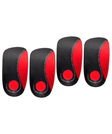 GLEAVI 2 Pairs Arch Corrective Insoles Breathable Insert Pad Foots Shoe Insert Insoles Insoles Arch Insole Shoe Pads Fascia Arch of Foot Men and Women