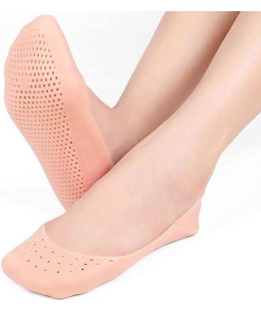 Minkissy Spa Socks for Women & Men - 2 Pairs Low Cut Foot Socks | Moisturizing Liner Socks | Perfect for Hard Casual Wear | 16.5x8.7 cm - Buy Online on GoSupps.com