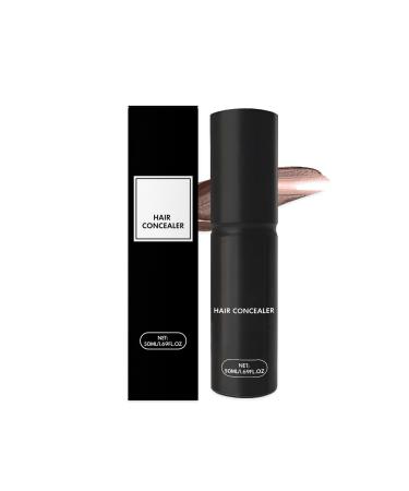 Cr me correctrice capillaire - Couverture naturelle de la racine des cheveux - Couverture durable et invisible - Pour les zones chauves et les cheveux fins - Pour femmes et hommes - 50 ml (marron marron fonc A