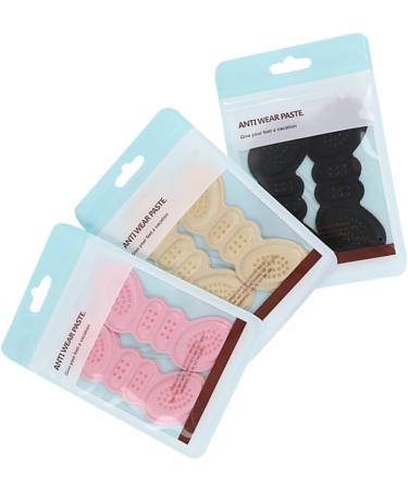 FOMIYES 6 Pairs Non-Slip Shoe Grip Cushions | Black Adhesive Gel Pads & Scrunchies for Ultimate Comfort - Shop Internationally - Buy Online on GoSupps.com