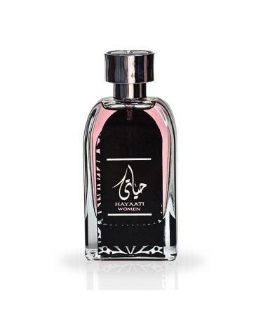 Hayaati For Women EDP Spray 100ML (3.4 OZ) By Ard Al Zaafaran | Long Lasting Refreshing Enchanting Aroma. 3.4 Fl Oz (Pack of 1) Hayaati For Women EDP Spray - Buy Online on GoSupps.com