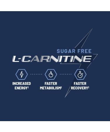 Sugar Free L Carnitine 500mg Gummy - Natural Pre Workout Supplement for Energy, Recovery & Metabolism - Blueberry Flavor (60 Gummies) - Buy Online on GoSupps.com