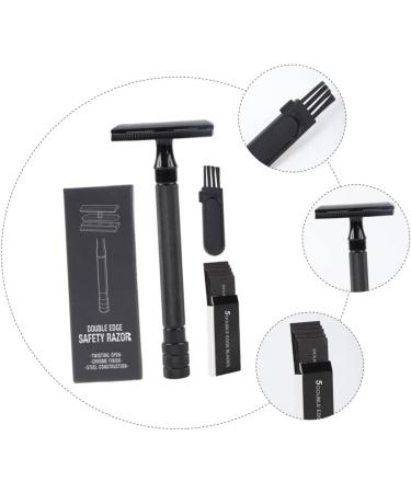 Buy Minkissy Men's Manual Razor Set - Twin Blade Stainless Steel Hair Clipper & Nose Hair Cutter | International Shipping - Buy Online on GoSupps.com