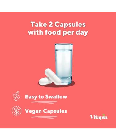 Vitapia Vitacoffee Caffeine Pills Coffee Fruit Vitamin C Vitamin D Zinc Gluconate Energy Memory Focus Skin Support 60 Capsules - Buy Online on GoSupps.com