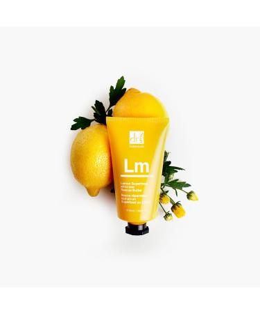 Dr Botanicals Lemon Rescue Body Butter - Spa Quality Moisturizer with Shea Butter - For Dry Skin on Feet, Elbows, and Knees - with Coconut Lemongrass & Almond Oil - Fast Absorbing Formula - 1.69oz - Buy Online on GoSupps.com