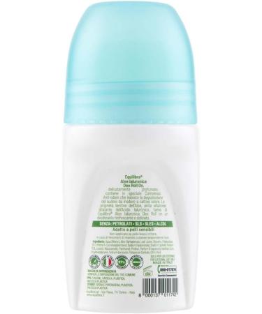  Equilibra Equilibra Body Hyaluronic Aloe Deo Roll On Suitable for Sensitive Skin with Anti-Odour Complex Based Aloe and Hyaluronic Acid 50 ml - Buy Online on GoSupps.com