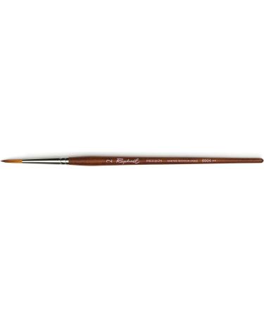 Raphael Precision 8504 Short Handle Round Brush - Size 2 - Natural Bristles - Buy Online on GoSupps.com