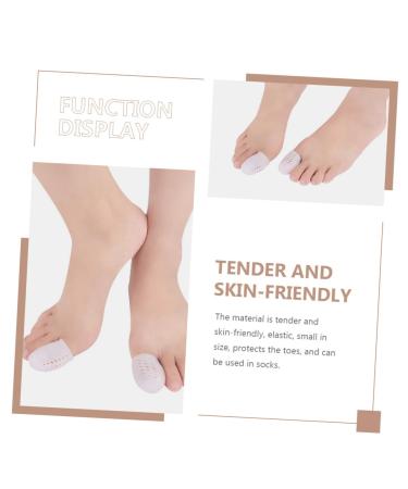 Healeved Silicone Toe Protector Caps - 6 Pairs | Thumb & Big Toe Sleeves for Bunion Relief | Gel Guards for Front Feet - Sebs Material - Buy Online on GoSupps.com