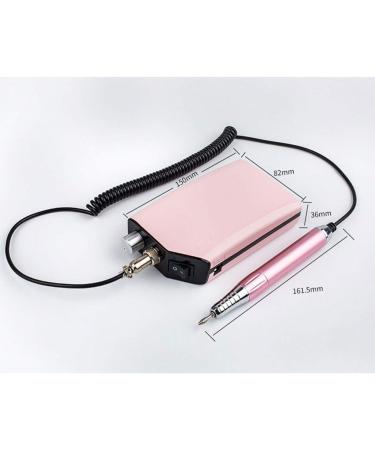 Electric Nail Drill Rechargeable Acrylic Nail Remover Electric Nail Files 30000RPM for Acrylic Nails and Gel Nails Nail Buffer Manicure Pedicure Polishing Tools Pink - Buy Online on GoSupps.com