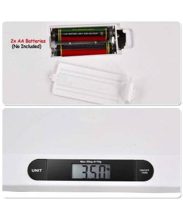 Buy Digital Baby Scale LCD Display Electronic 20 kg Capacity | Accurate Weight Measurement for Infants | International Shipping Available - Buy Online on GoSupps.com